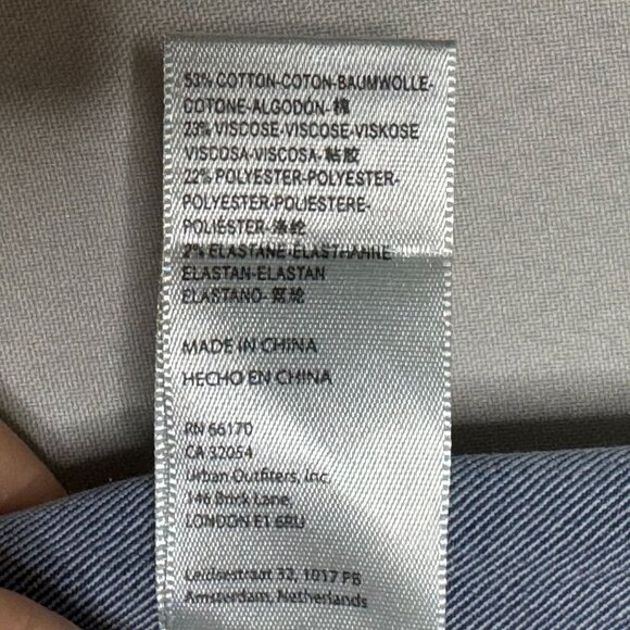 Free People We The Free Just Float On Flare Leg High Rise Med Blue Jeans Size 29 - Picture 12 of 17